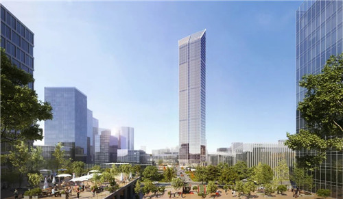 金桥248米壹中心项目冲出正负零，开启地面结构建设！
