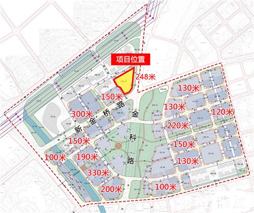 金桥248米壹中心项目冲出正负零，开启地面结构建设！