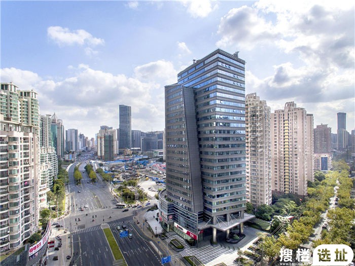 友力国际大厦：地铁江宁路站上盖现代建筑地标