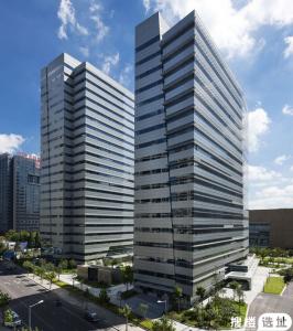 上海长风CBD核心区域的豪华商务楼-海亮大厦
